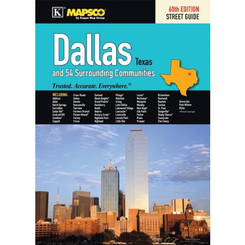 Dallas, Texas and 54 Surrounding Communities (MAPSCO Street Guide) - Wide World Maps & MORE! - Book - Wide World Maps & MORE! - Wide World Maps & MORE!