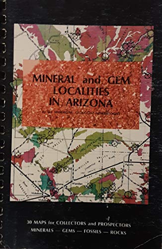 Mineral and Gem Localities in Arizona - Wide World Maps & MORE! - Book - Wide World Maps & MORE! - Wide World Maps & MORE!