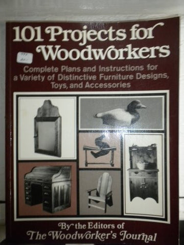 101 Projects for Woodworkers - Wide World Maps & MORE! - Book - Brand: Macmillan Pub Co - Wide World Maps & MORE!