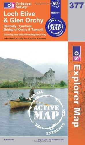 Loch Etive and Glen Orchy (OS Explorer Map Active) - Wide World Maps & MORE! - Book - Wide World Maps & MORE! - Wide World Maps & MORE!