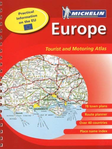 Michelin Atlas Europe (Atlas (Michelin)) - Wide World Maps & MORE! - Book - Brand: Michelin Travel Lifestyle - Wide World Maps & MORE!