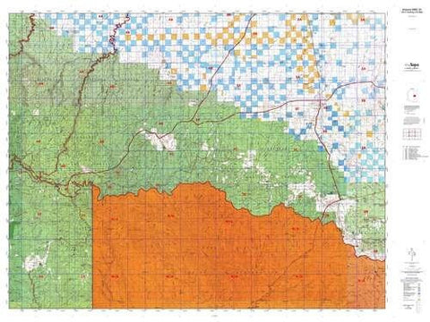 Arizona GMU 3C Hunt Area / Game Management Unit (GMU) Map - Wide World Maps & MORE! - Map - MyTopo - Wide World Maps & MORE!