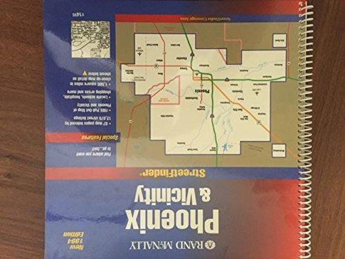 Rand McNally Phoenix and Vicinity (1994) StreetFinder - Wide World Maps & MORE! - Book - Wide World Maps & MORE! - Wide World Maps & MORE!