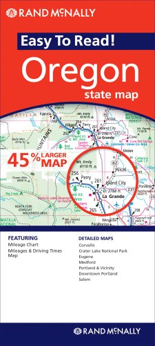 Rand McNally Easy to Read Oregon - Wide World Maps & MORE!