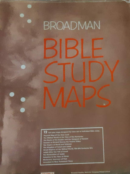 Bible Study Maps: Set of 8 - Wide World Maps & MORE! - Book - Wide World Maps & MORE! - Wide World Maps & MORE!