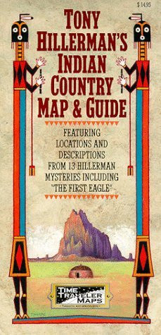 Tony Hillerman's Indian Country Map & Guide [1998] - Wide World Maps & MORE! - Map - Time Traveler Maps - Wide World Maps & MORE!