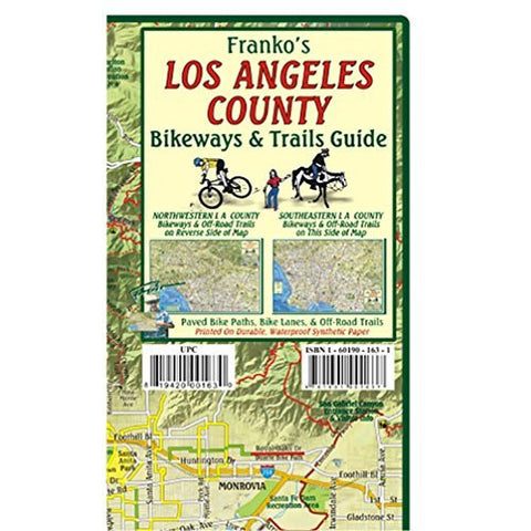 FRANKO MAPS MAP FML CA LA COUNTY TRAILS - Wide World Maps & MORE! - Sports - Franko Maps - Wide World Maps & MORE!