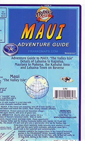 Franko's Maui Guide Map - Wide World Maps & MORE! - Map - Franko Maps - Wide World Maps & MORE!