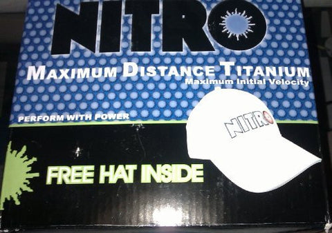 Nitro Maximum Distance Titanium 24 Ball Value Pack W/free 3 extra sleeves - Wide World Maps & MORE! - Sports - Wide World Maps & MORE! - Wide World Maps & MORE!