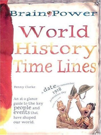 Brain Power: World History Time Lines - Wide World Maps & MORE! - Book - Brand: Barron's Educational Series - Wide World Maps & MORE!