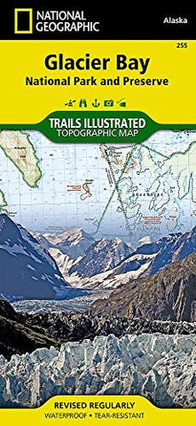 Glacier Bay National Park and Preserve (National Geographic Trails Illustrated Map) - Wide World Maps & MORE! - Book - Universal Map - Wide World Maps & MORE!