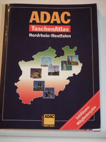 ADAC TaschenAtlas Nordrhein-Westfalen (NRW) - Jubiläums-Mitgliederausgabe - [... - Wide World Maps & MORE! -  - Wide World Maps & MORE! - Wide World Maps & MORE!