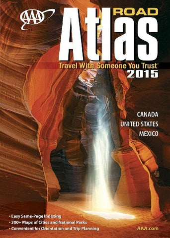 AAA Road Atlas 2015 (AAA North American Road Atlas) - Wide World Maps & MORE! - Book - Wide World Maps & MORE! - Wide World Maps & MORE!
