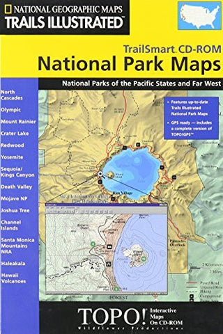 Trailsmart: National Parks of the Pacific States and Far West - Wide World Maps & MORE! - Book - Wide World Maps & MORE! - Wide World Maps & MORE!