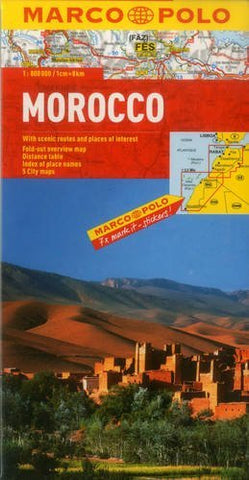 Morocco Marco Polo Map (Marco Polo Maps) - Wide World Maps & MORE! - Book - Wide World Maps & MORE! - Wide World Maps & MORE!