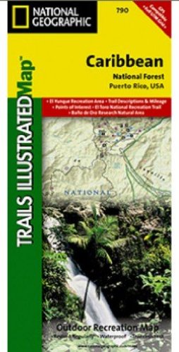 Trails Illustrated Map Caribbean National Forest - Wide World Maps & MORE!