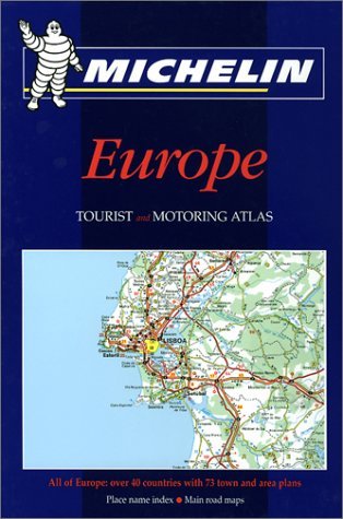 Europe 2001 (Michelin Tourist and Motoring Atlases) - Wide World Maps & MORE! - Book - Wide World Maps & MORE! - Wide World Maps & MORE!