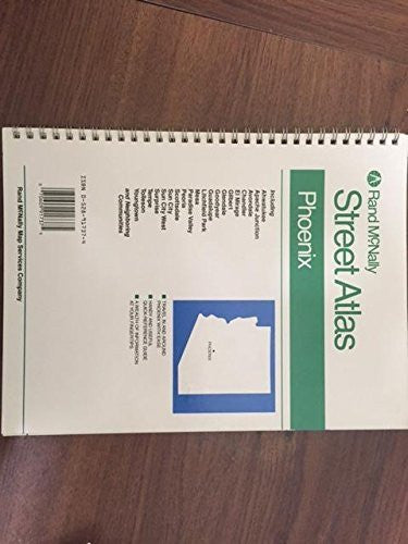 Rand McNally PHOENIX Street Atlas (1986) - Wide World Maps & MORE! - Book - Wide World Maps & MORE! - Wide World Maps & MORE!