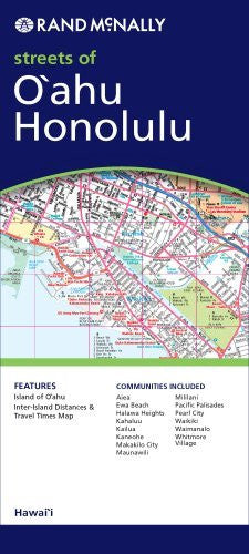 Rand McNally Oahu Honolulu - Wide World Maps & MORE! - Book - Rand McNally - Wide World Maps & MORE!