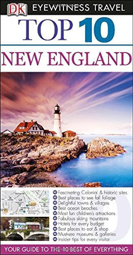 Top 10 New England (Eyewitness Top 10 Travel Guide) - Wide World Maps & MORE! - Book - Harris, Patricia/ Lyon, David - Wide World Maps & MORE!