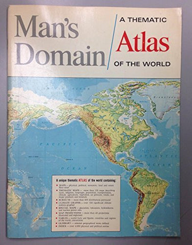 Man's Domain (A Thematic Atlas of the World) - Wide World Maps & MORE! - Book - Wide World Maps & MORE! - Wide World Maps & MORE!