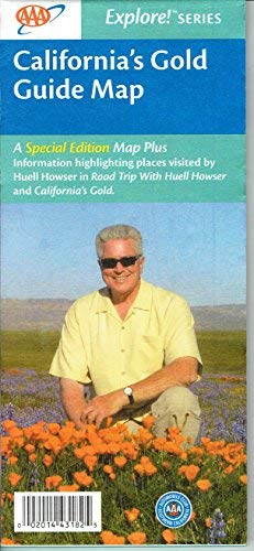 California's Gold Guide Map - A Special Edition Map Plus information highlighting places visited by Huell Howser in"Road Trip with Huell Howser" and"California's Gold" - Wide World Maps & MORE! - Single Detail Page Misc - Wide World Maps & MORE! - Wide World Maps & MORE!