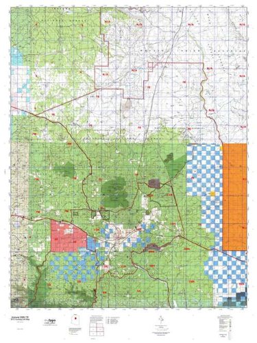 Arizona GMU 07E Hunt Area / Game Management Unit (GMU) Map - Wide World Maps & MORE!