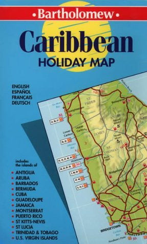 Caribbean (Collins Holiday Maps) - Wide World Maps & MORE! - Book - Wide World Maps & MORE! - Wide World Maps & MORE!