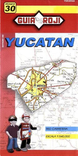 Estado de Yucatan (Red Carretera, 30) - Wide World Maps & MORE! - Book - Wide World Maps & MORE! - Wide World Maps & MORE!