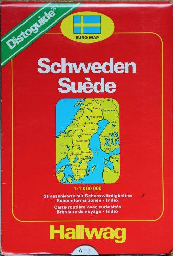 Sweden Map (Euro map) (German Edition) - Wide World Maps & MORE! - Book - Wide World Maps & MORE! - Wide World Maps & MORE!