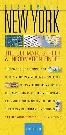 Flashmaps New York: The Ultimate Street & Information Finder (Fodor's Flashmaps New York City) - Wide World Maps & MORE! - Book - Wide World Maps & MORE! - Wide World Maps & MORE!