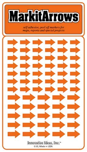 Assorted Orange Arrows - Wide World Maps & MORE! - Office Product - Innovative Ideas - Wide World Maps & MORE!