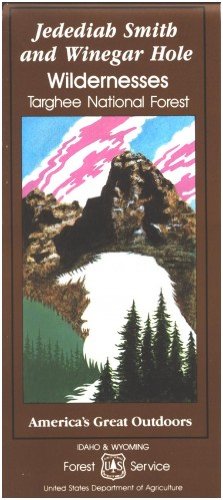 Map: Jedediah Smith Wilderness & Winegar Hole Wilderness - Wide World Maps & MORE! - Book - Wide World Maps & MORE! - Wide World Maps & MORE!
