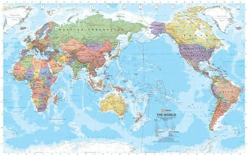 World Supermap (Packaged in Clear Plastic Tubes): Laminated - Wide World Maps & MORE! - Book - Hema Maps Pty.Ltd - Wide World Maps & MORE!