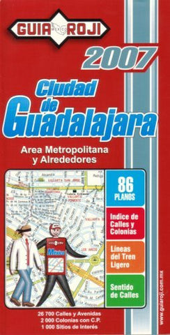 Ciudad de Guadalajara City Atlas by Guia Roji (Spanish Edition) - Wide World Maps & MORE! - Map - Wide World Maps & MORE! - Wide World Maps & MORE!