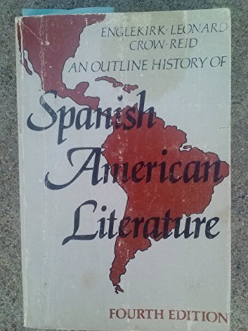 An Outline History of Spanish American Literature - Wide World Maps & MORE! - Book - Wide World Maps & MORE! - Wide World Maps & MORE!
