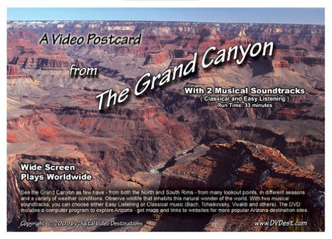 A Video Postcard from the Grand Canyon - Wide World Maps & MORE! - DVD - Wide World Maps & MORE! - Wide World Maps & MORE!