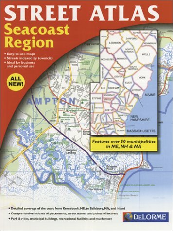 Seacoast Region: Street Atlas (USA StreetFinder atlases) - Wide World Maps & MORE! - Book - Brand: Delorme Mapping Company - Wide World Maps & MORE!