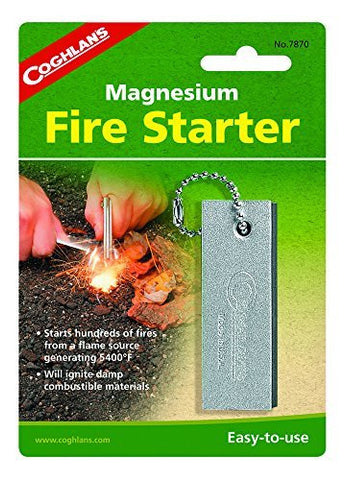 Coghlan's Magnesium Fire Starter - Wide World Maps & MORE! - Sports - Coghlan's - Wide World Maps & MORE!