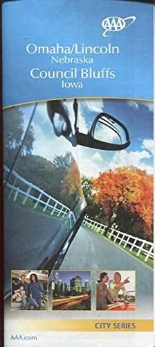 MAP OF OMAHA / LINCOLN NEBRASKA /CITY /INCLUDING COUNCIL BLUFFS IOWA /HUGE FOLDOUT++++++++ - Wide World Maps & MORE! - Book - Wide World Maps & MORE! - Wide World Maps & MORE!
