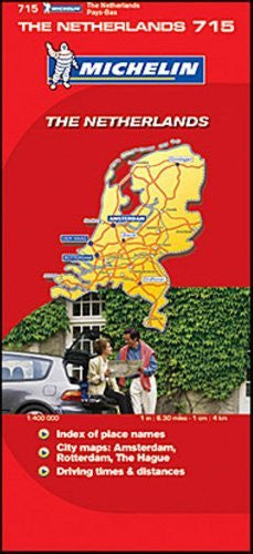 Michelin Map Number 715 Netherlands - Wide World Maps & MORE! - Book - Wide World Maps & MORE! - Wide World Maps & MORE!