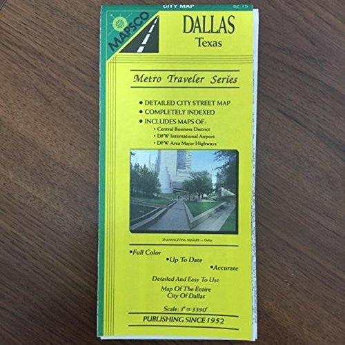 Dallas City Map - Wide World Maps & MORE! - Book - Wide World Maps & MORE! - Wide World Maps & MORE!