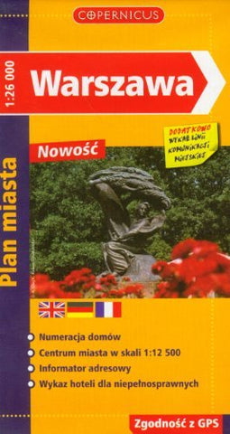 Warsaw - Wide World Maps & MORE! - Book - Panst. Przed. Wyndaw. Karto. - Wide World Maps & MORE!