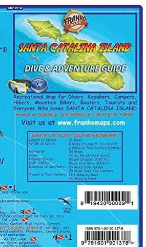 Santa Catalina Island Dive & Adventure Guide - Wide World Maps & MORE! - Book - Wide World Maps & MORE! - Wide World Maps & MORE!