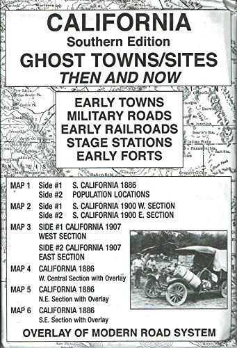 California (Southern) Ghost Towns/Sites: Then and Now - Wide World Maps & MORE! - Book - Wide World Maps & MORE! - Wide World Maps & MORE!