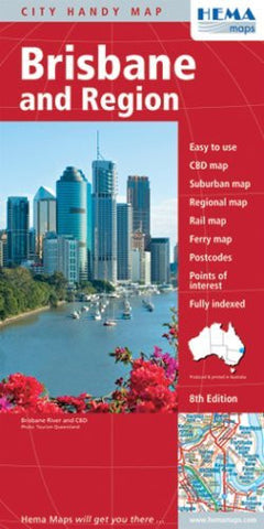 Brisbane Region, QLD (Australian State Maps) - Wide World Maps & MORE! - Book - Wide World Maps & MORE! - Wide World Maps & MORE!