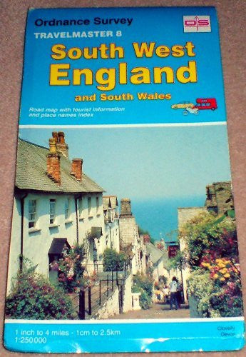 Travelmaster: South West England and South Wales Sheet 8 - Wide World Maps & MORE! - Book - Wide World Maps & MORE! - Wide World Maps & MORE!