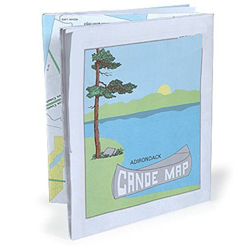 Adirondack Maps Adirondack Canoe Map - Wide World Maps & MORE! - Sports - ADIRONDACK MAPS - Wide World Maps & MORE!