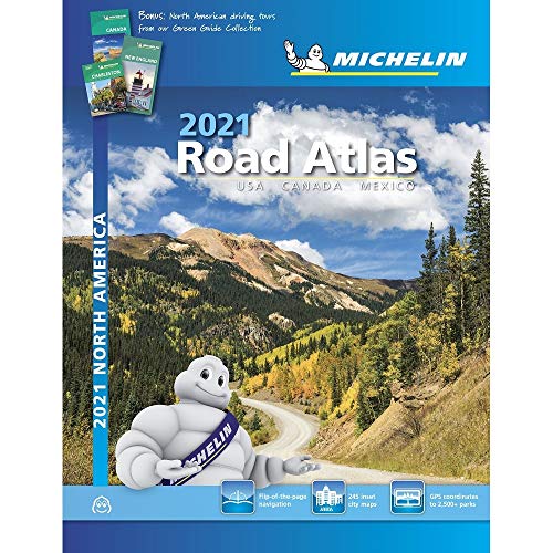 2021 Michelin North America Road Atlas (USA | Canada | Mexico) - Wide World Maps & MORE!