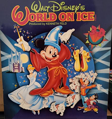 Walt Disney's World on Ice: Souvenir Program - Wide World Maps & MORE!
